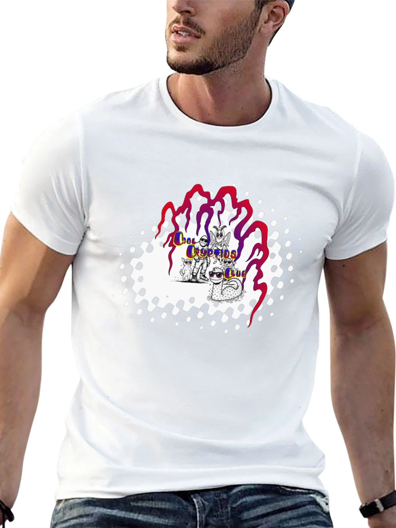 Cool Cryptids Club Black T-Shirt