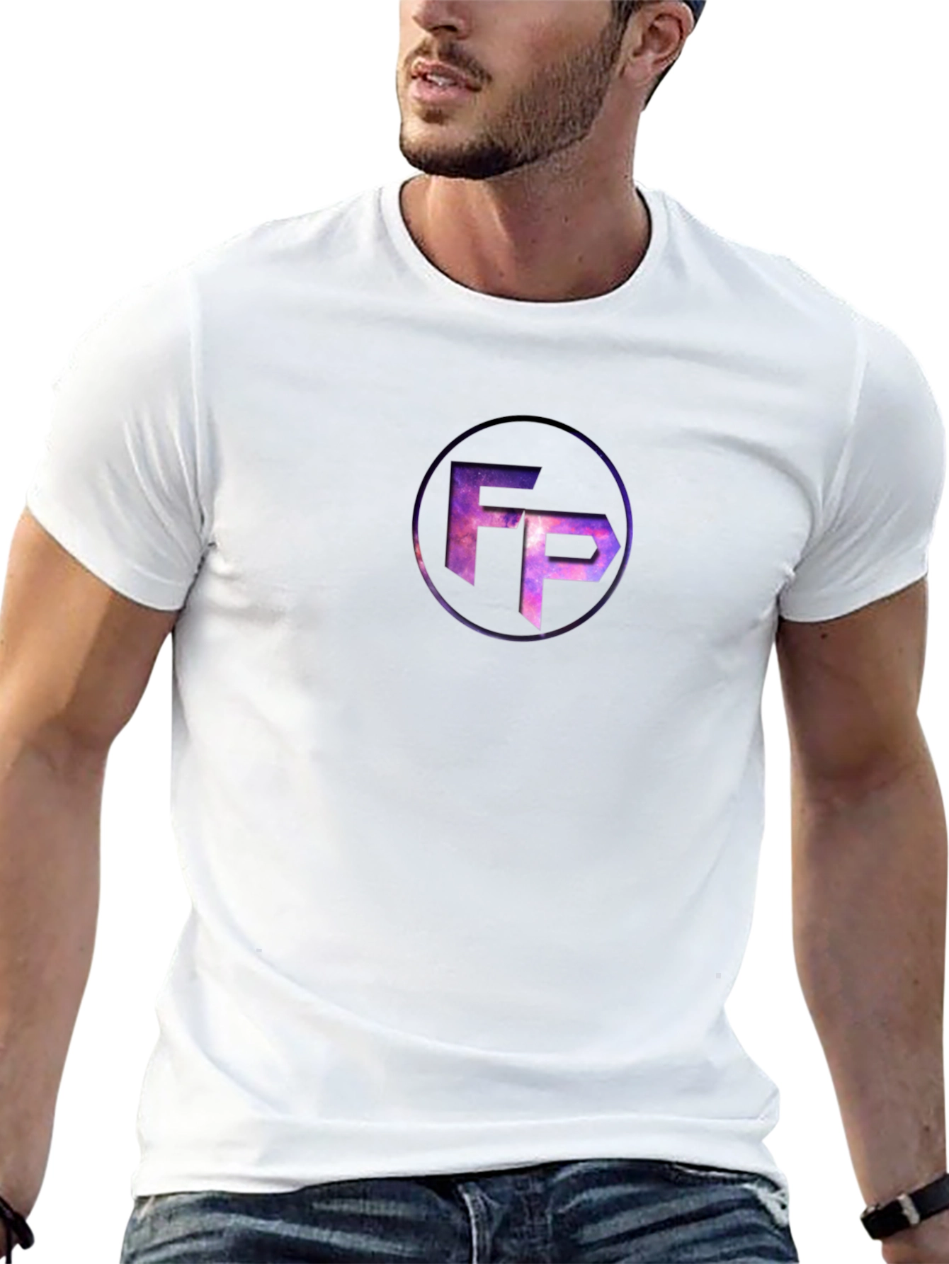 FP Galaxy Logo Black T-Shirt