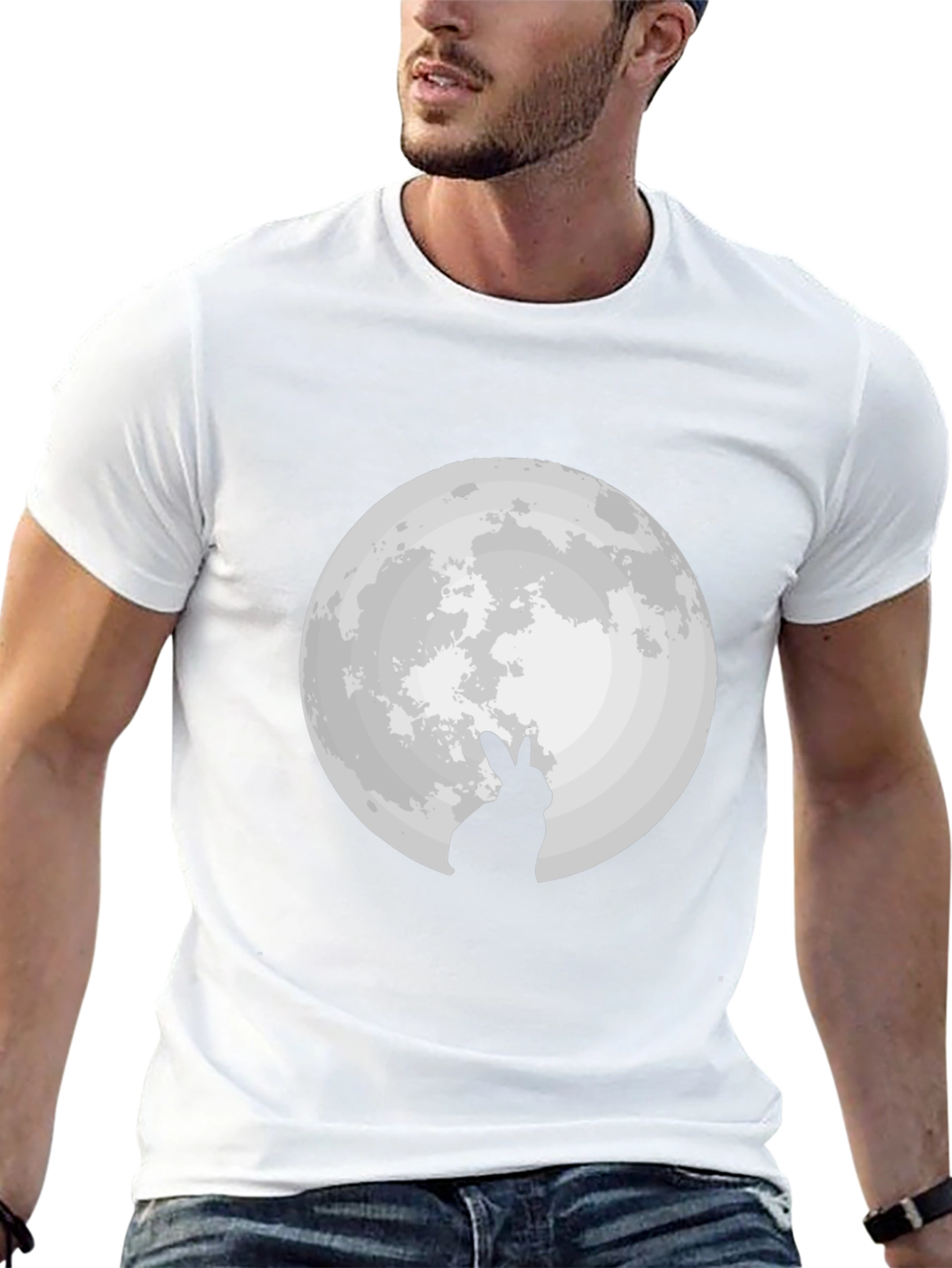 Rabbit Moon Graphic Tee