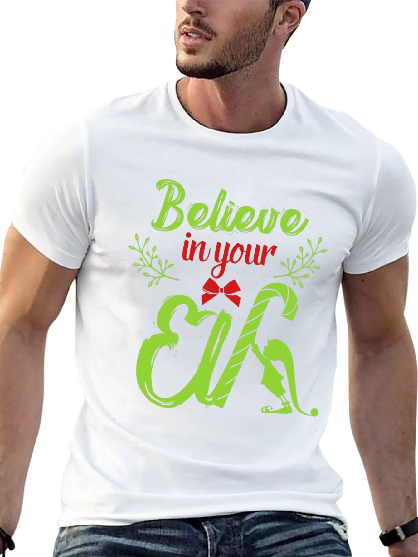 Believe In Your Elf Graphic Tee