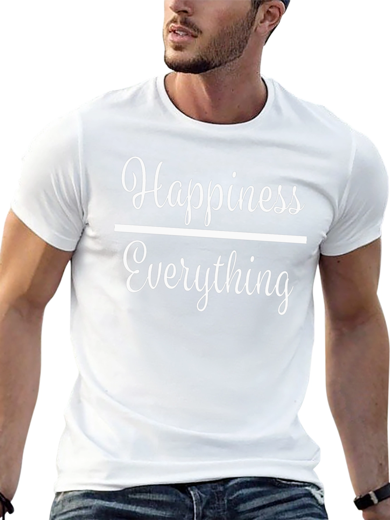 Happiness Over Everything Graphic Tee