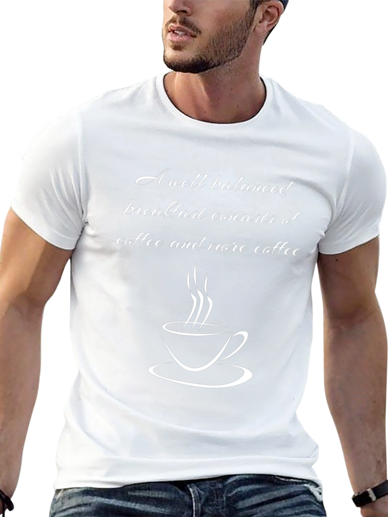 Coffee Lovers T-Shirt - Balanced Breakfast Tee
