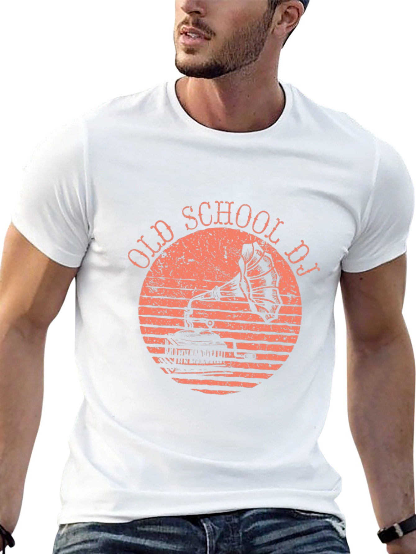 Retro Old School DJ T-Shirt