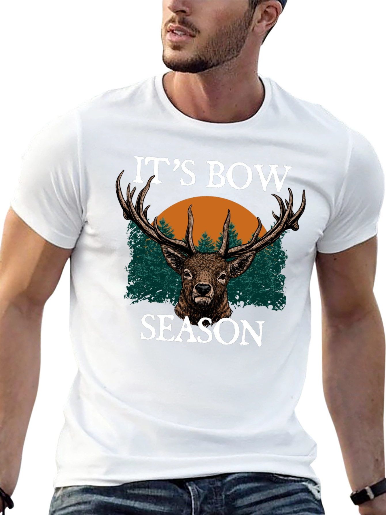 Its Bow Season Deer Graphic Tee