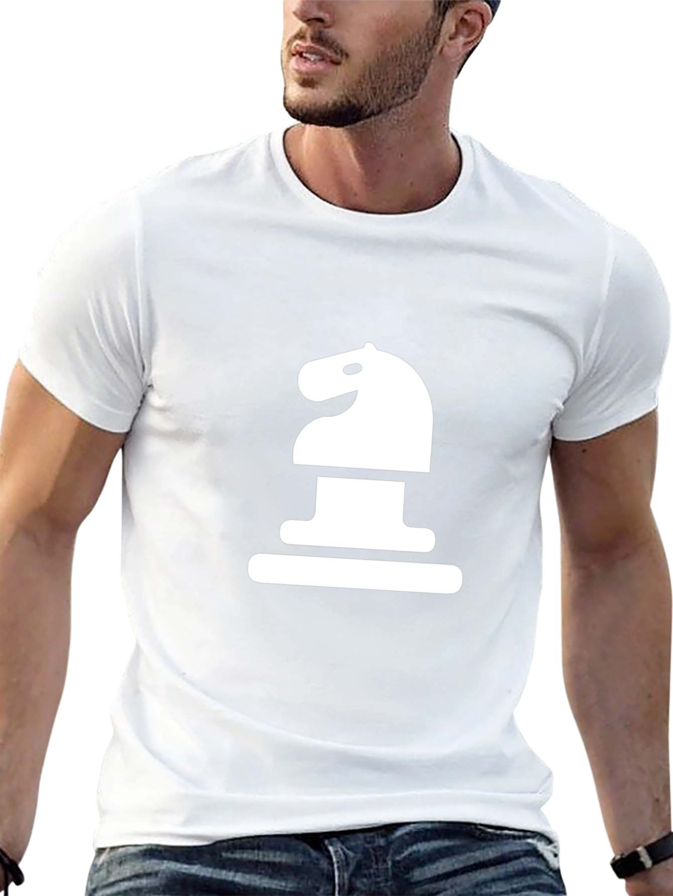 Chess Knight Graphic Tee - Stylish & Unique!