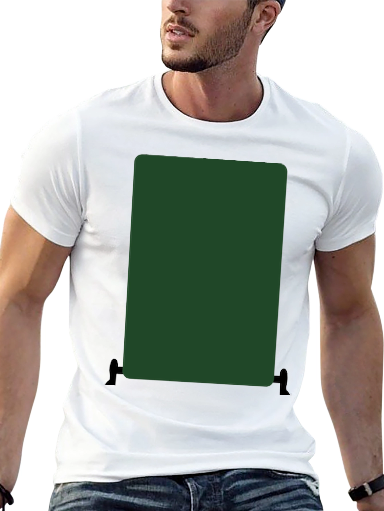 Mens Basic Black T-Shirt