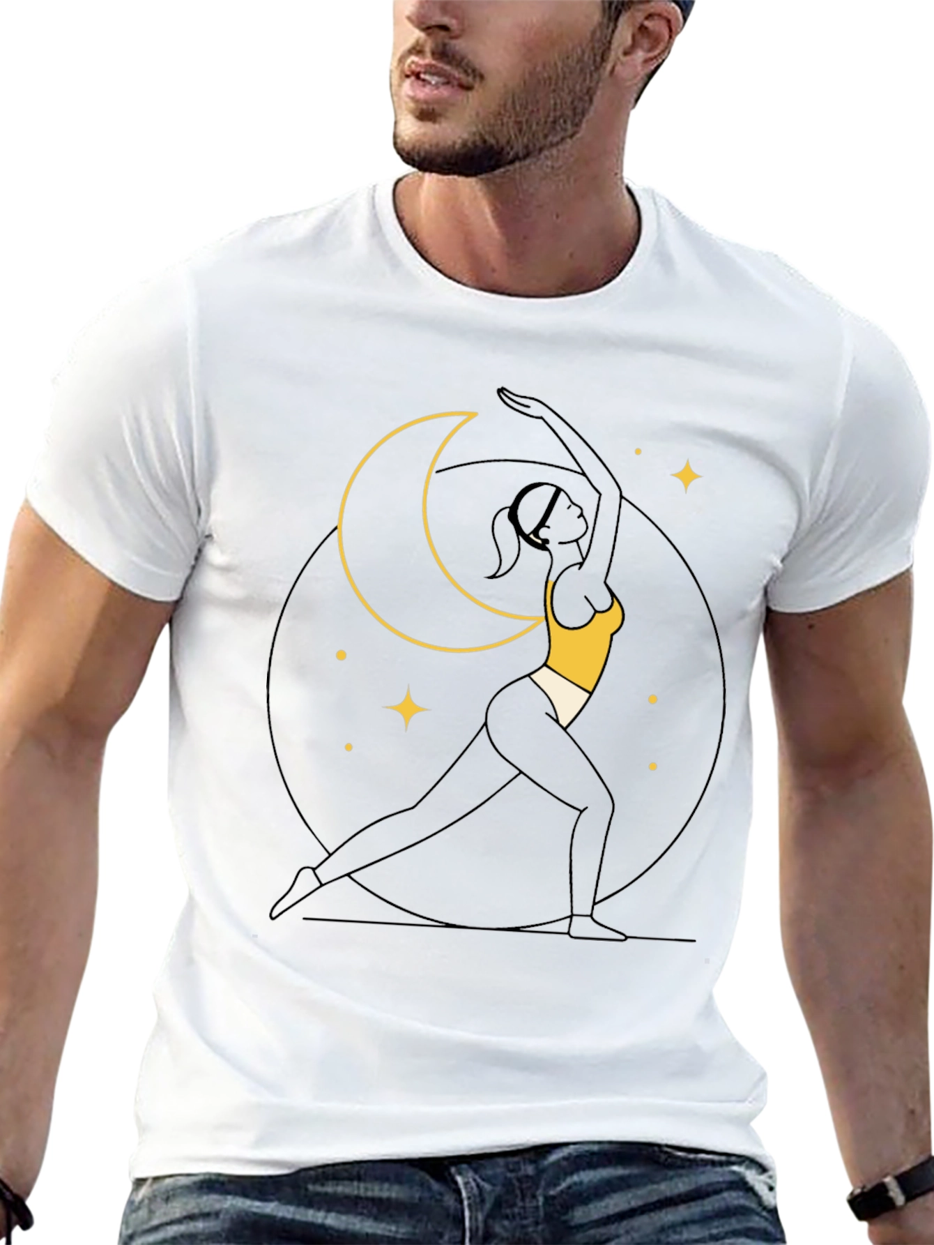 Moonlit Yoga Tee