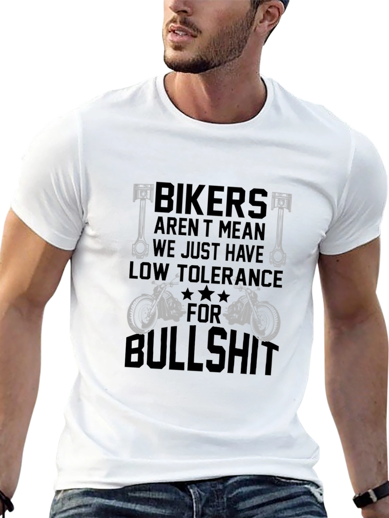 Bikers Low Tolerance Graphic Tee