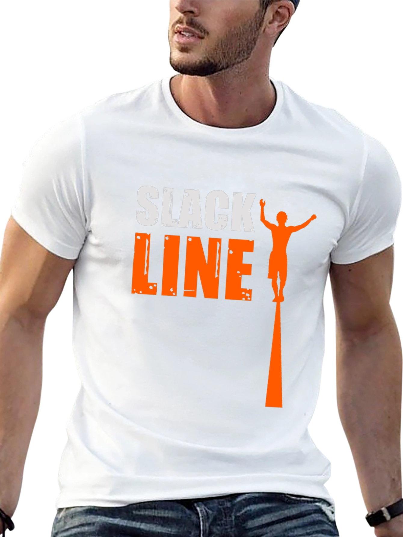Slackline T-Shirt - Balance and Adventure Tee