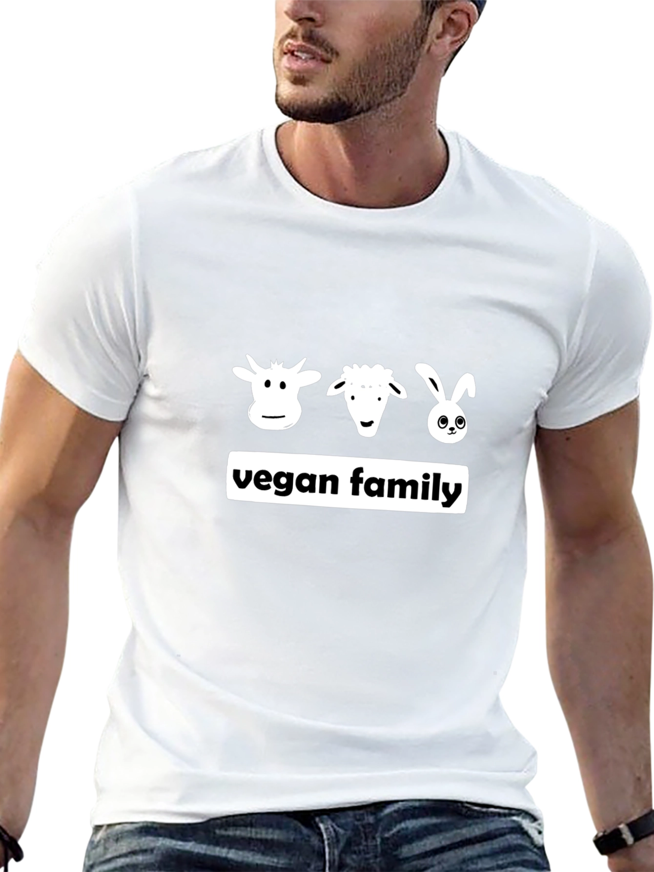 Vegan Family T-Shirt - Animal Lover Tee