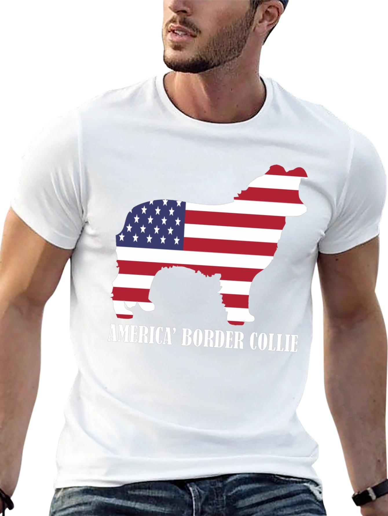 American Border Collie T-Shirt
