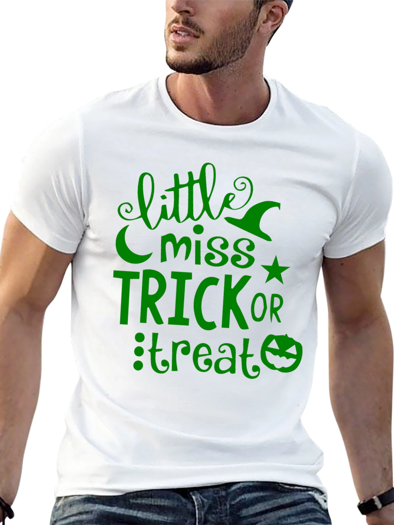 Little Miss Trick or Treat Halloween T-Shirt