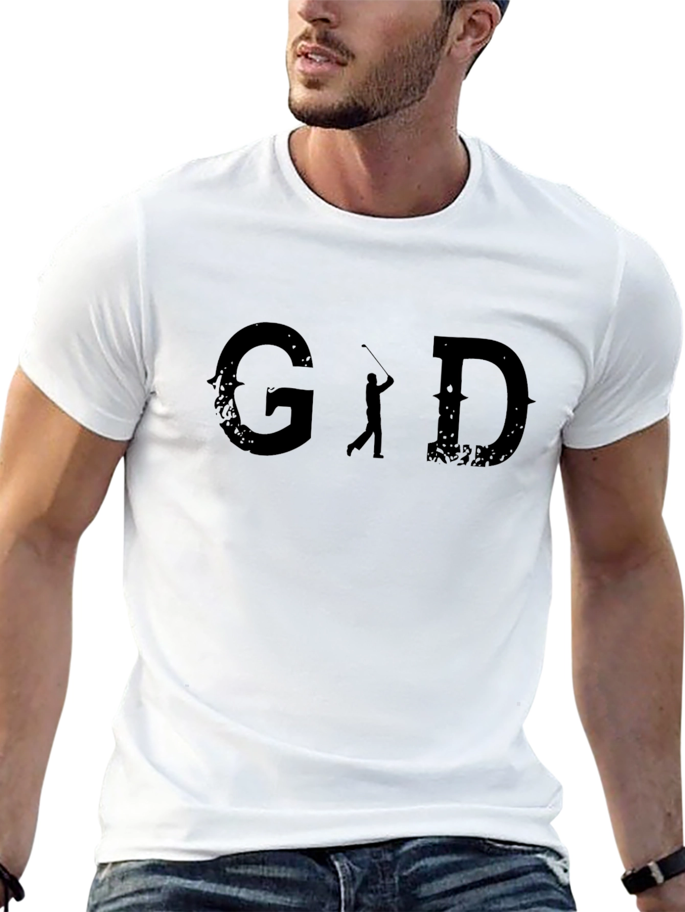 Golfing Graphic Tee - G.O.D. Golf Design