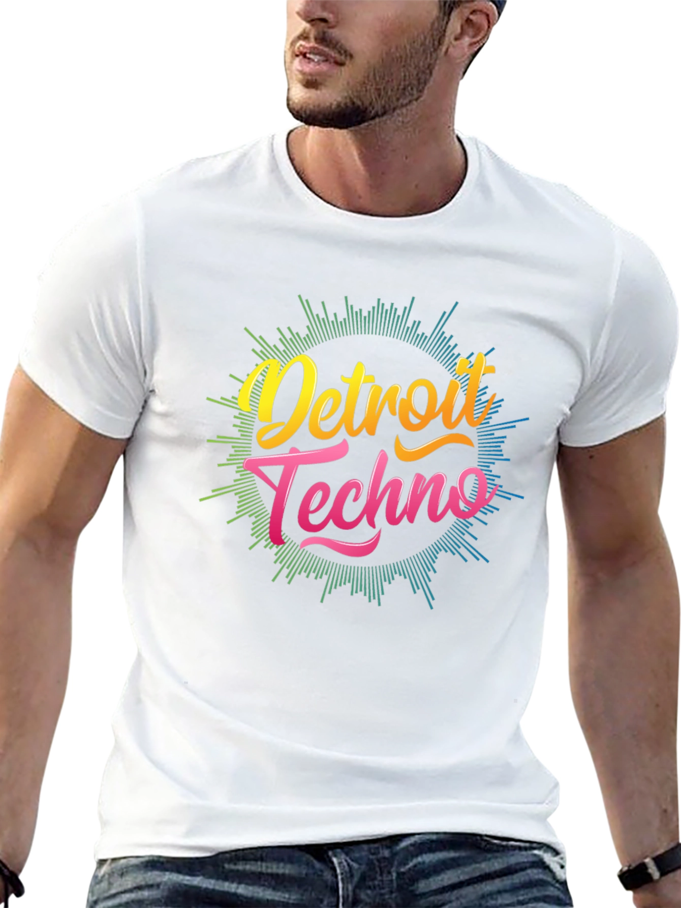 Detroit Techno T-Shirt - Graphic Music Tee