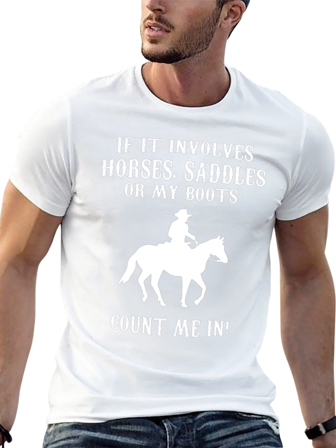 Horses Saddles Boots T-Shirt