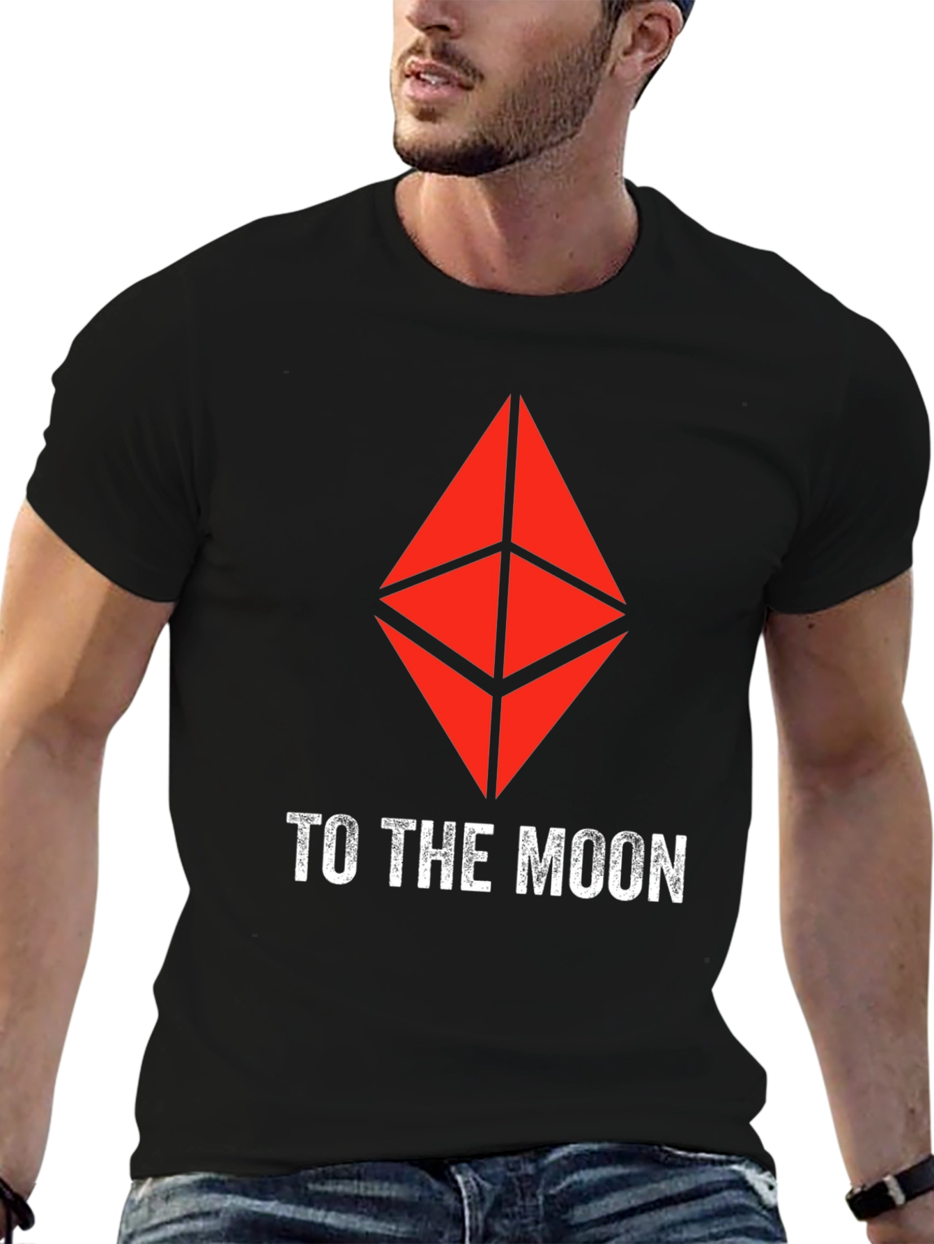 Ethereum To The Moon Crypto T-Shirt