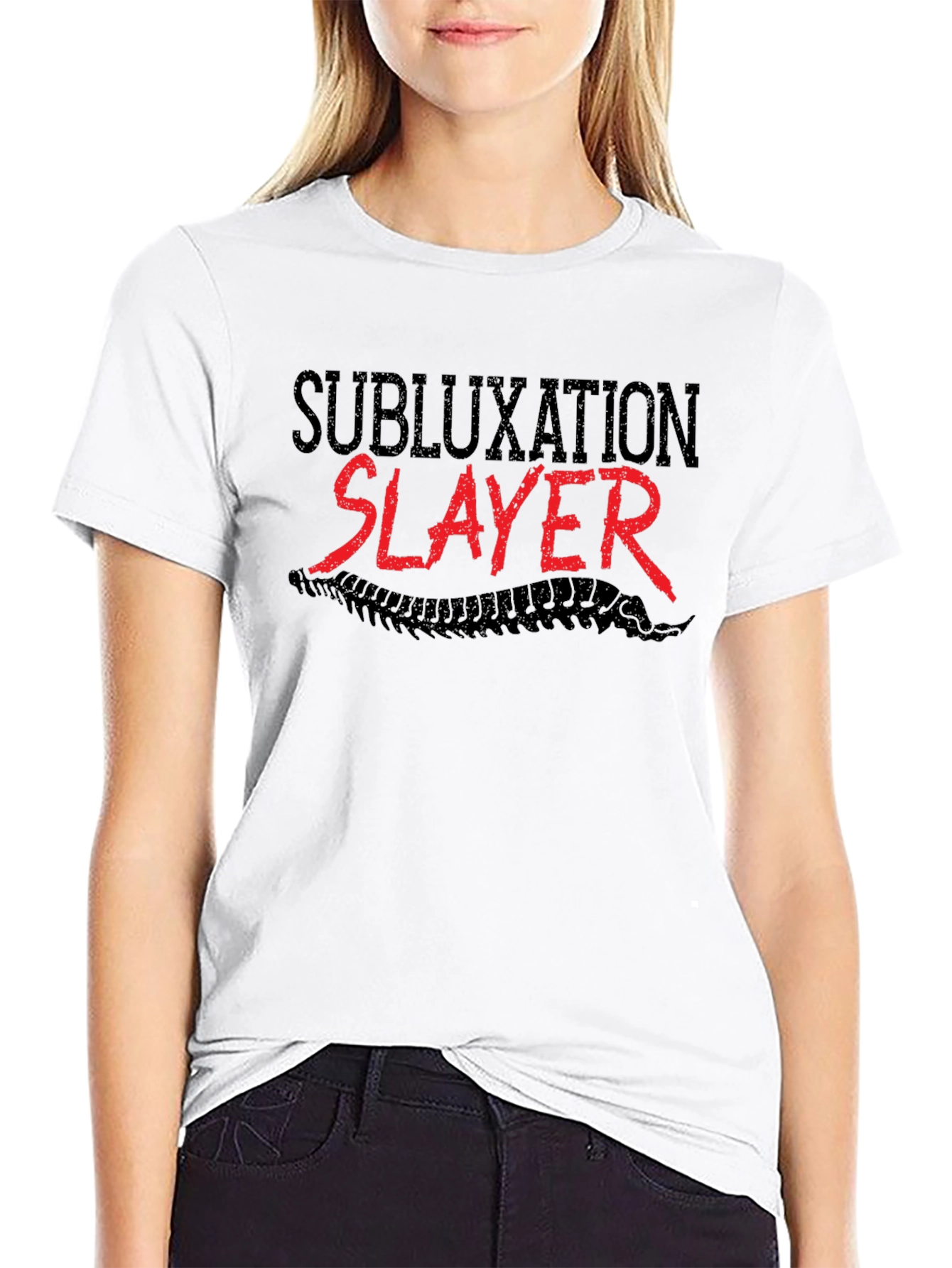 Subluxation Slayer Graphic T-Shirt