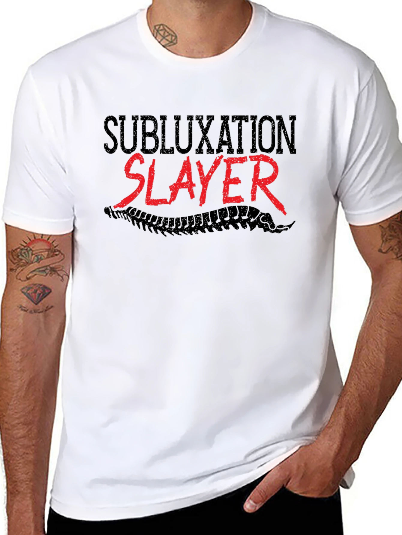 Subluxation Slayer Graphic T-Shirt