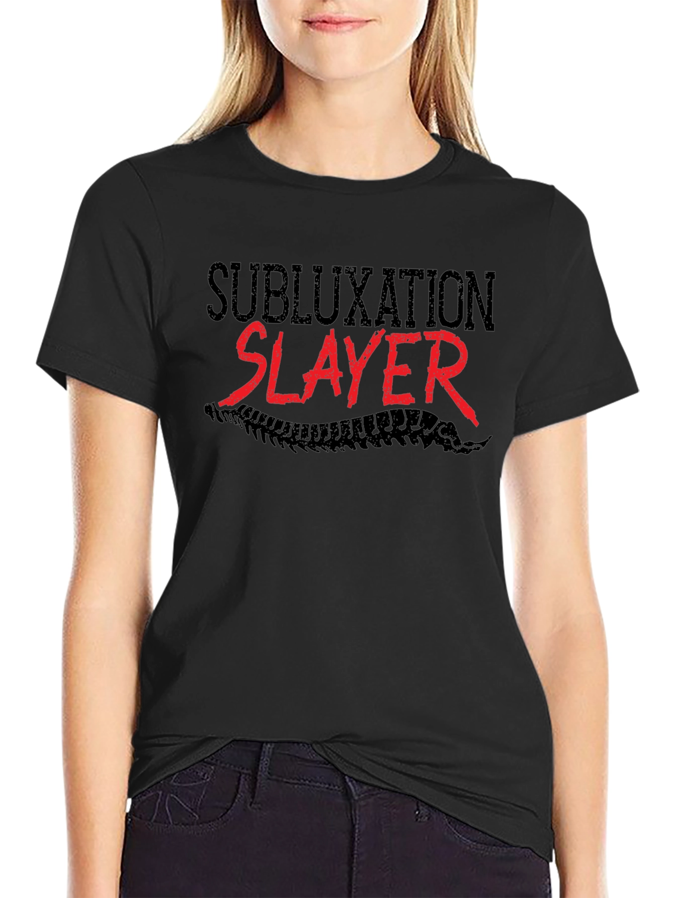 Subluxation Slayer Graphic T-Shirt