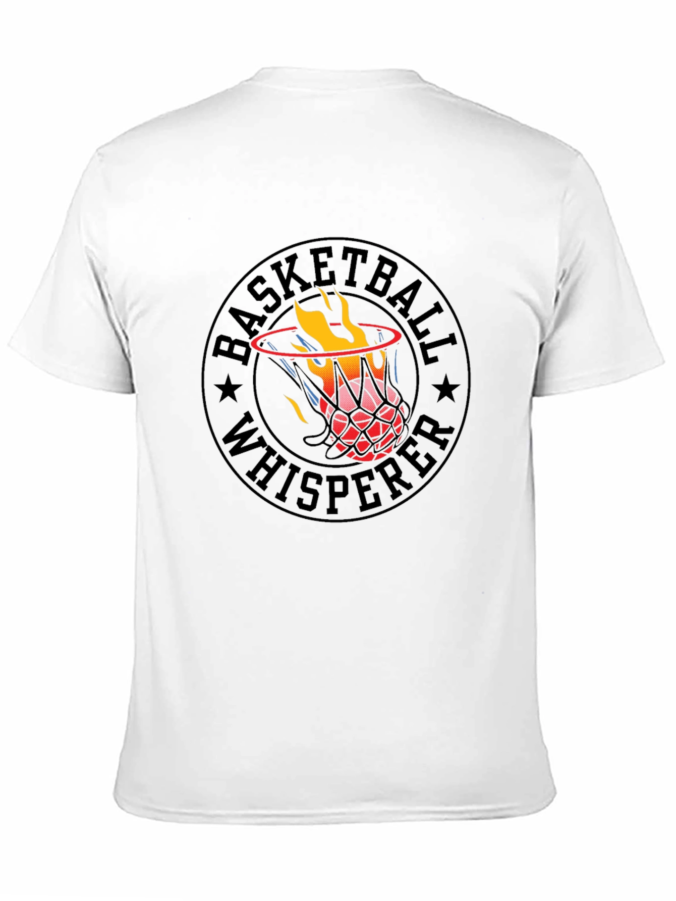 Basketball Whisperer Graphic T-Shirt - Black
