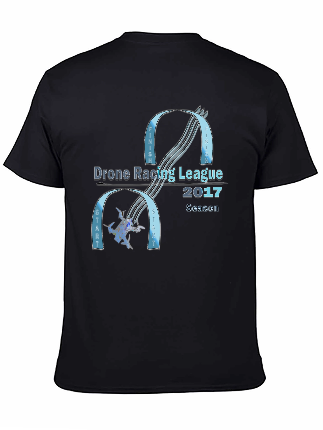 Drone Racing League 2017 Season T-Shirt