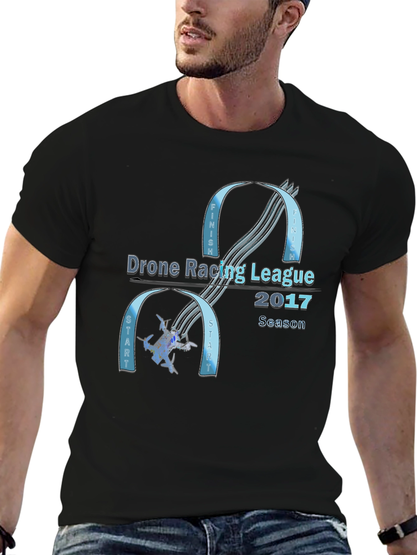 Drone Racing League 2017 Season T-Shirt