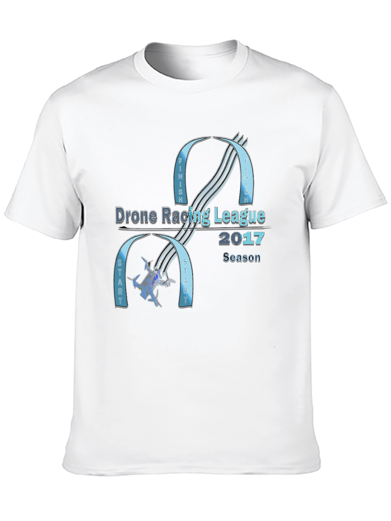Drone Racing League 2017 Season T-Shirt