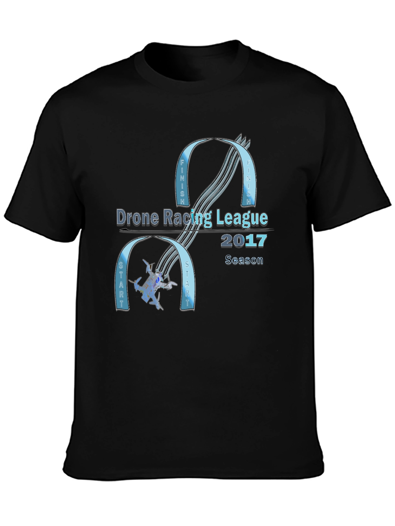Drone Racing League 2017 Season T-Shirt