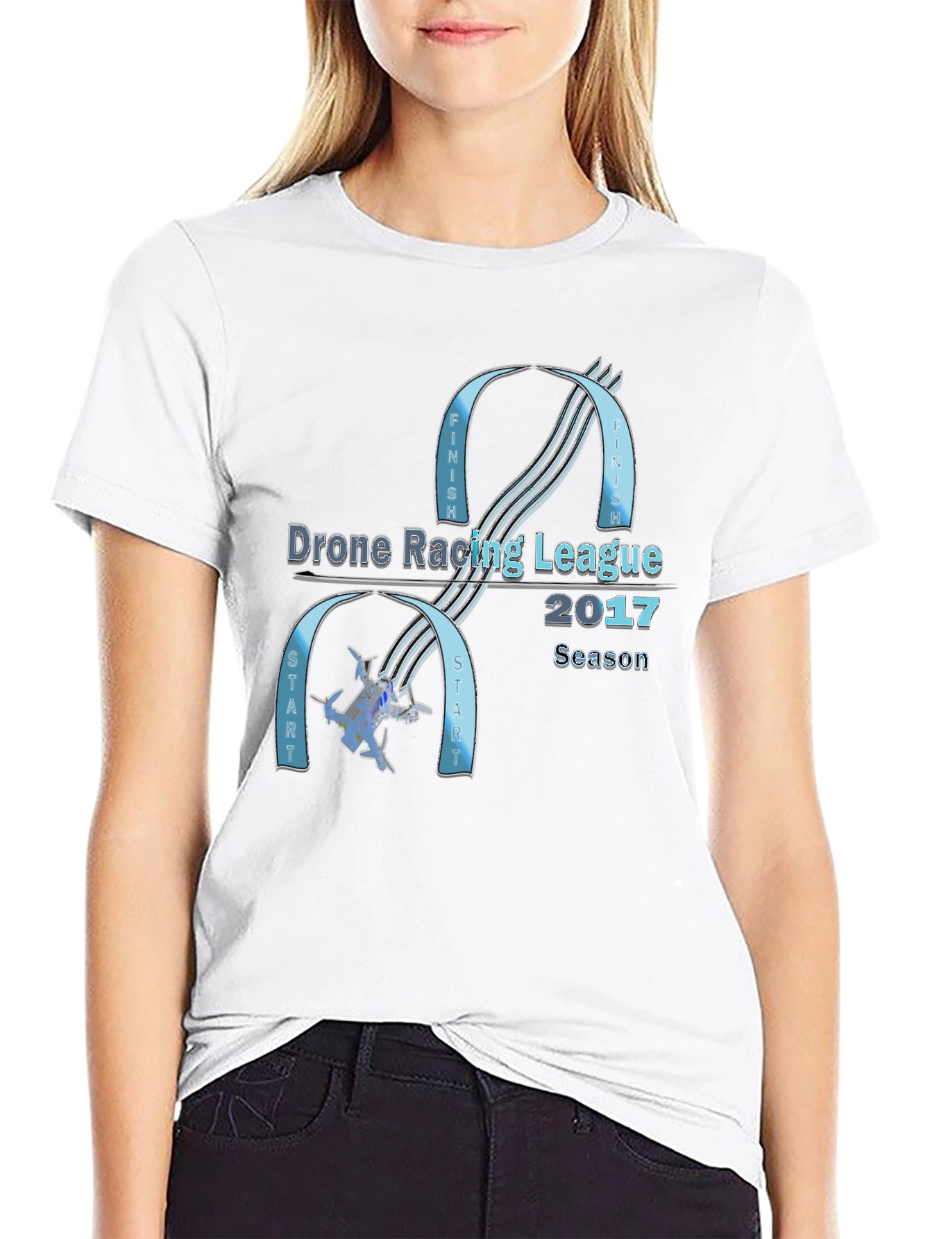 Drone Racing League 2017 Season T-Shirt