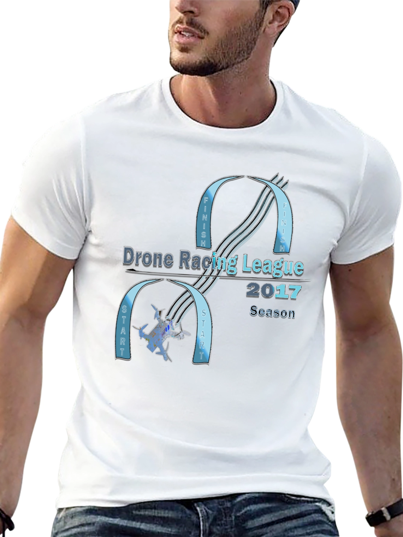 Drone Racing League 2017 Season T-Shirt
