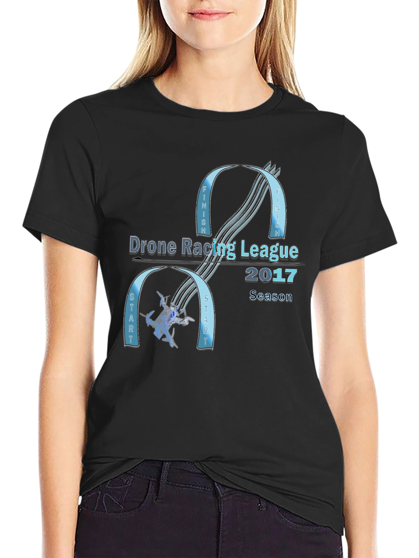 Drone Racing League 2017 Season T-Shirt