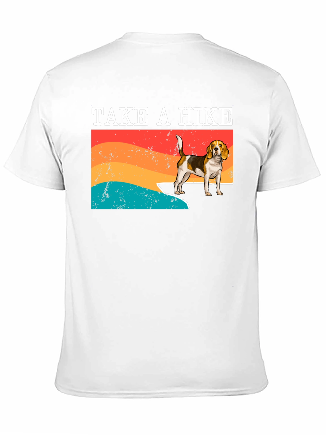 Take A Hike Beagle T-Shirt - Adventure Ready!