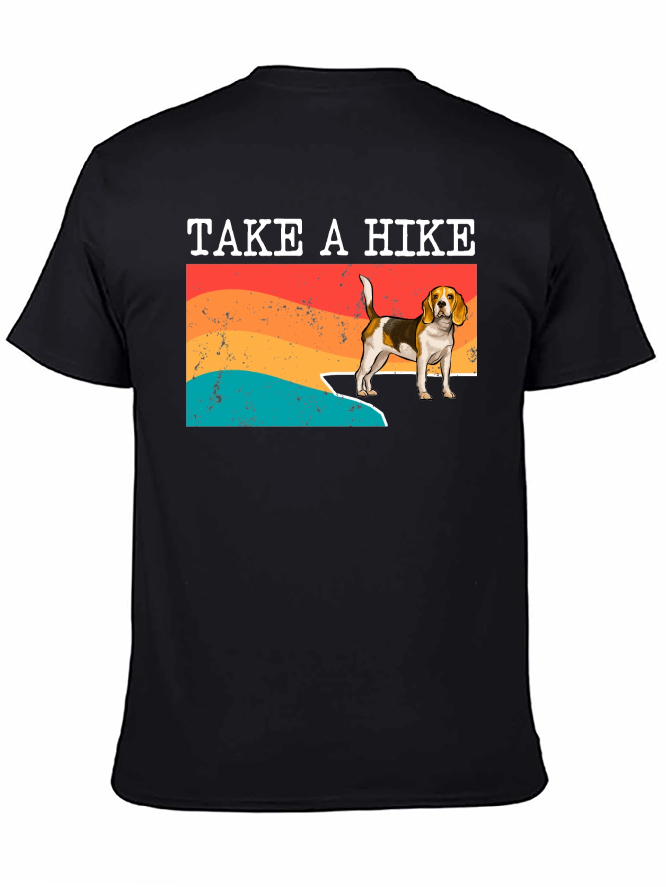 Take A Hike Beagle T-Shirt - Adventure Ready!