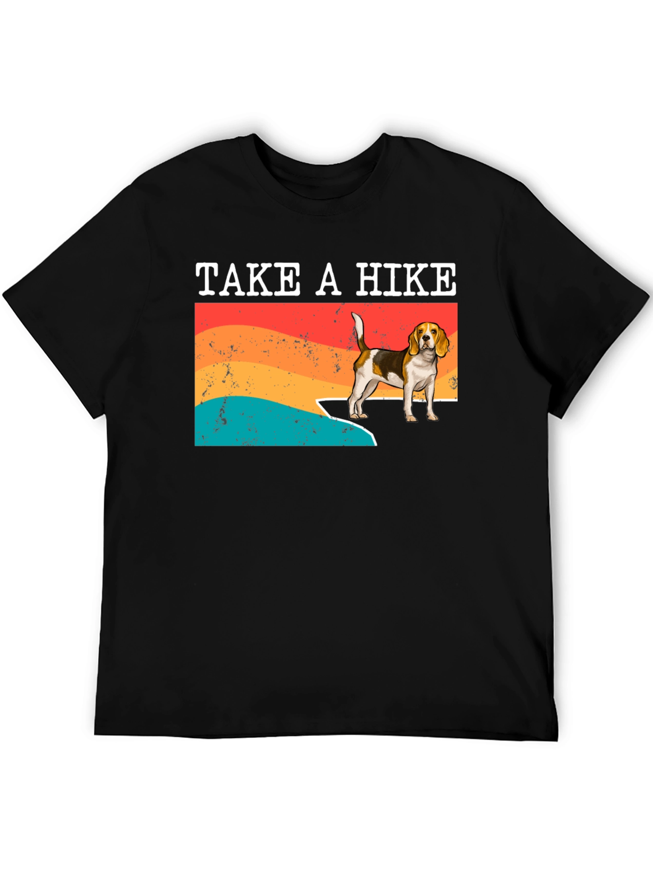 Take A Hike Beagle T-Shirt - Adventure Ready!