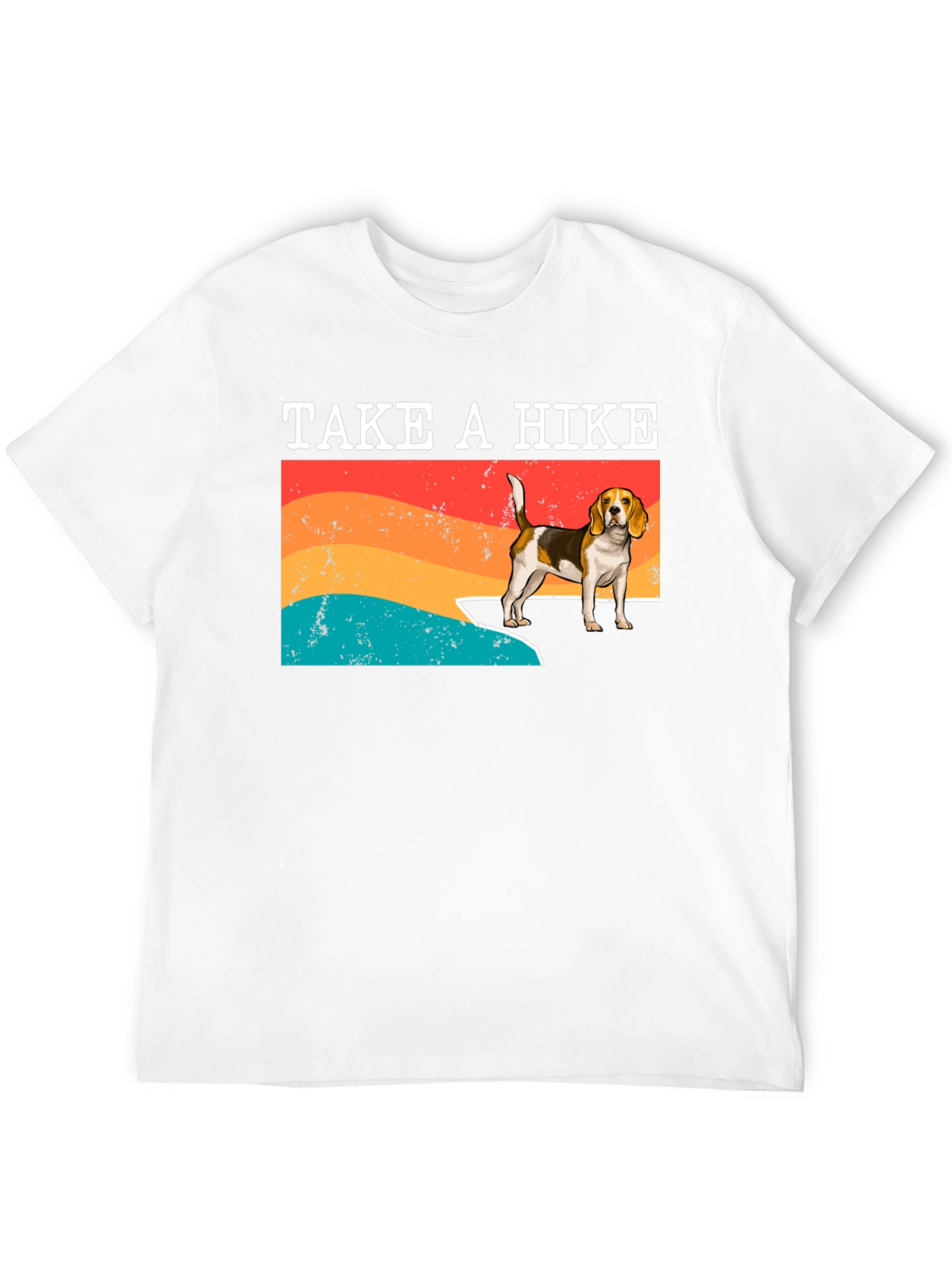 Take A Hike Beagle T-Shirt - Adventure Ready!