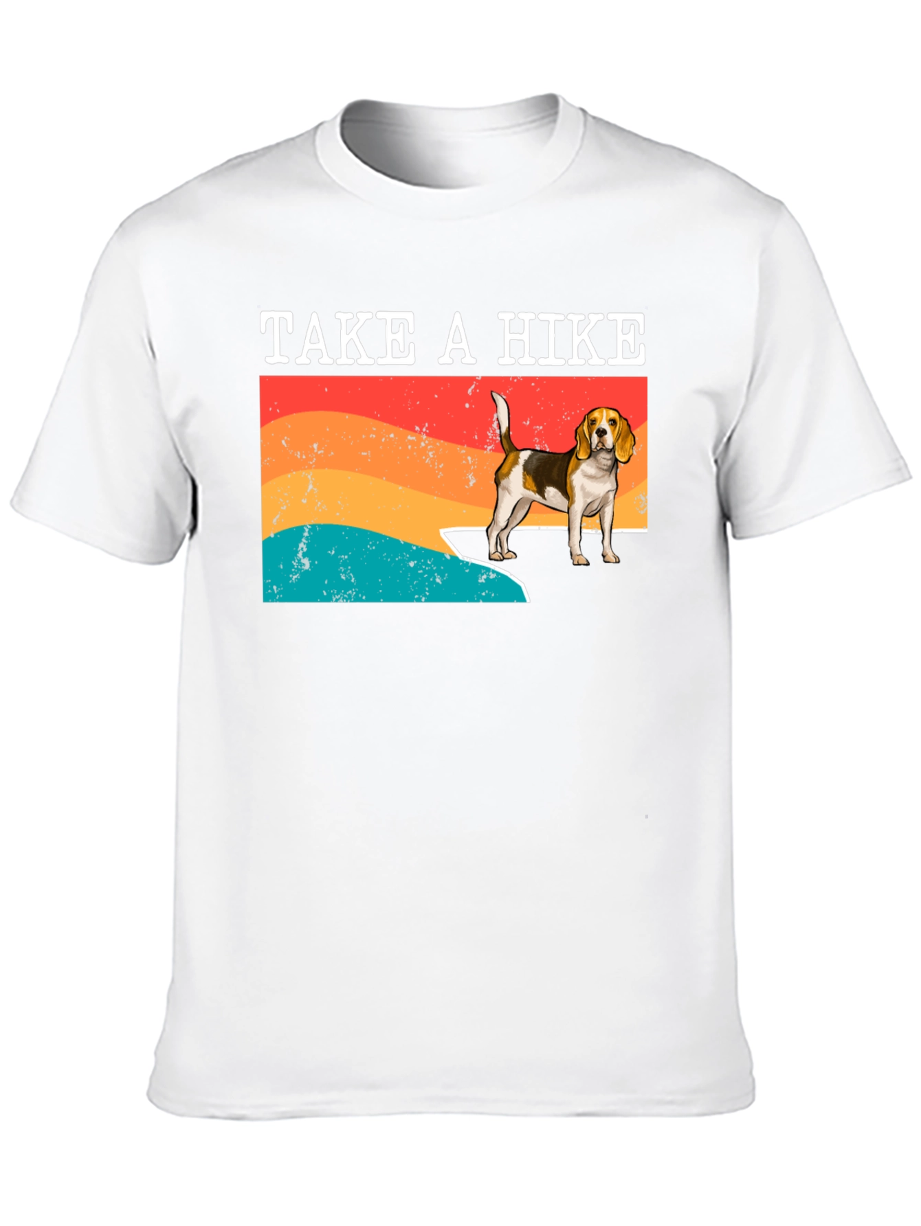 Take A Hike Beagle T-Shirt - Adventure Ready!