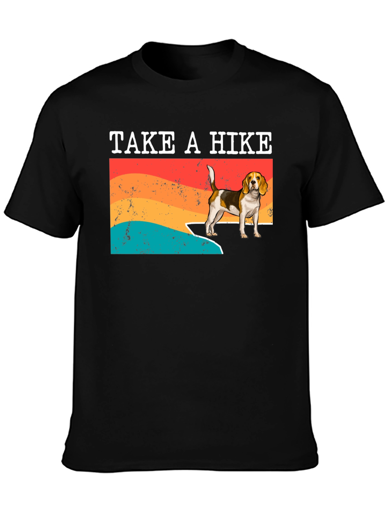 Take A Hike Beagle T-Shirt - Adventure Ready!