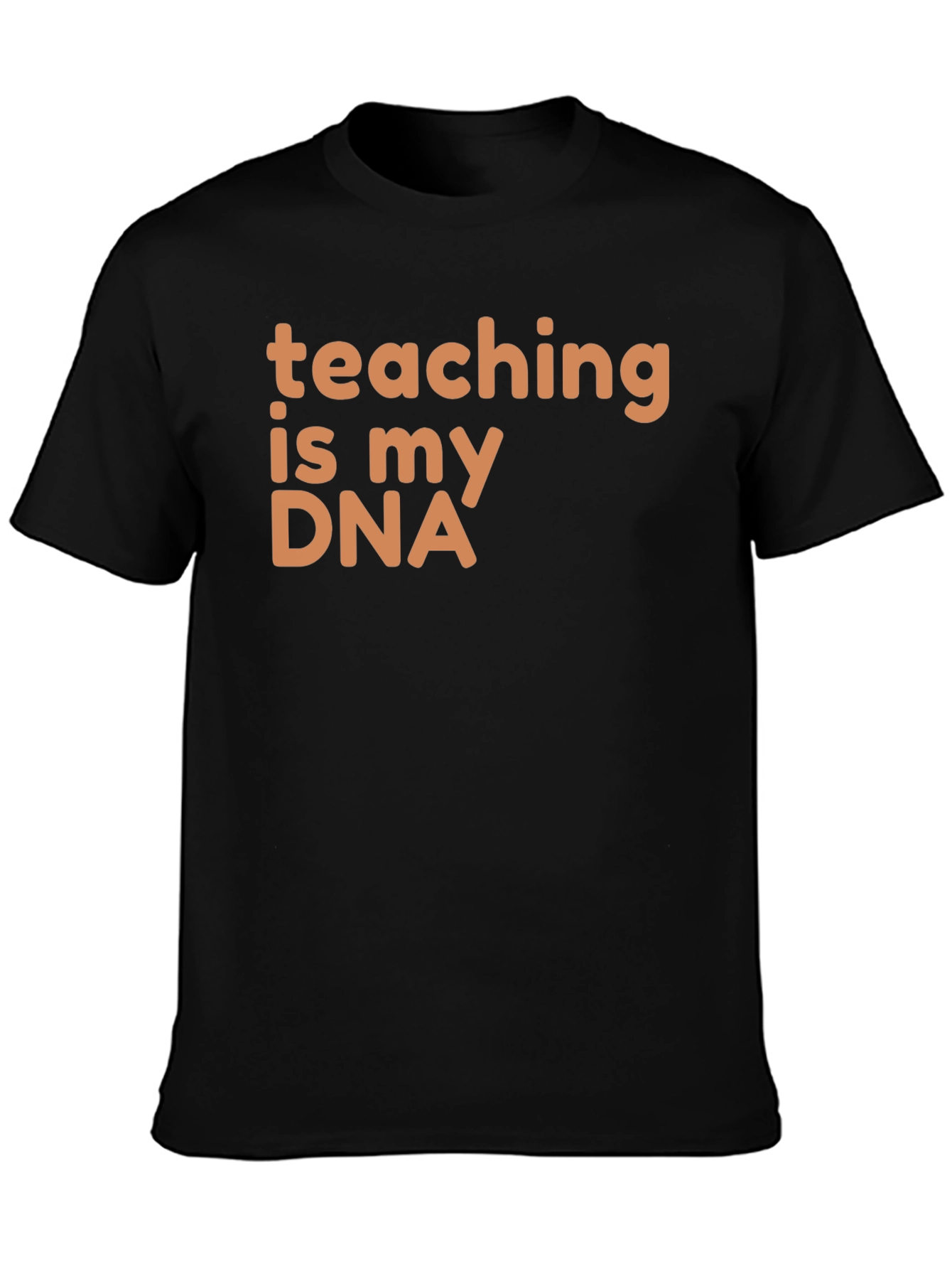 Teaching is My DNA Graphic Tee - Black