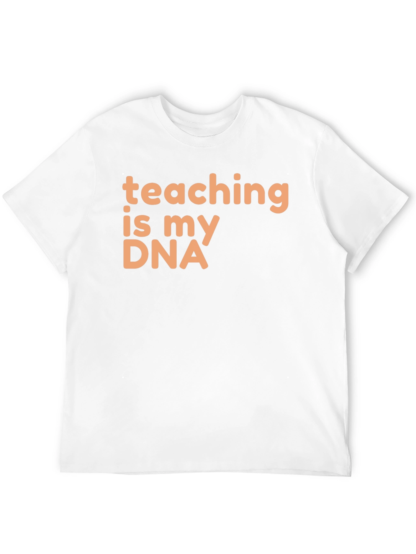 Teaching is My DNA Graphic Tee - Black