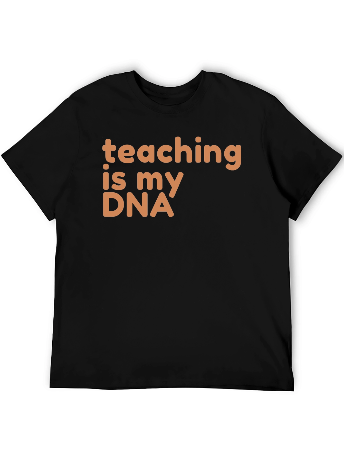 Teaching is My DNA Graphic Tee - Black