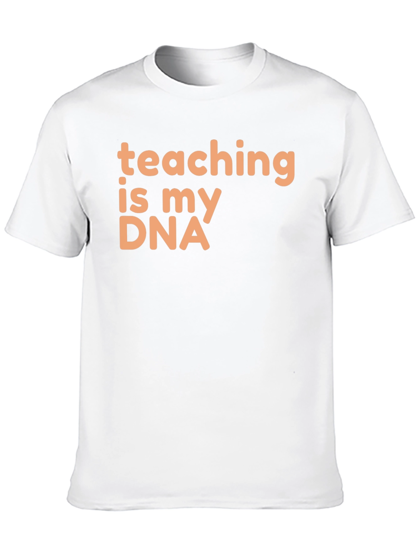Teaching is My DNA Graphic Tee - Black