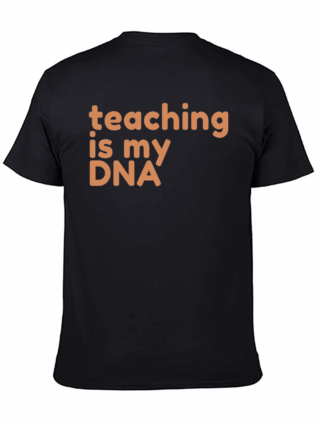 Teaching is My DNA Graphic Tee - Black