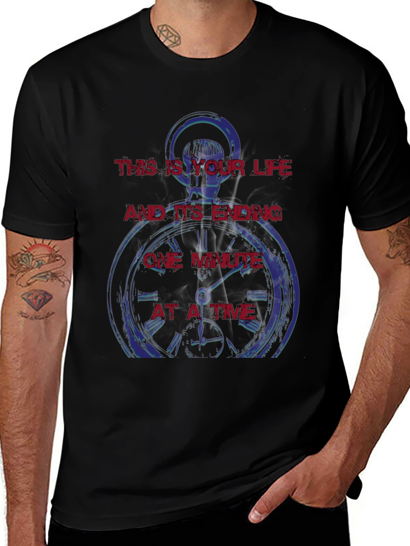 Time Is Running Out Graphic Tee