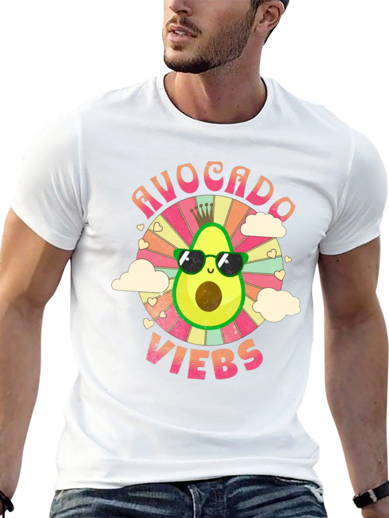 Avocado Vibes Graphic Tee