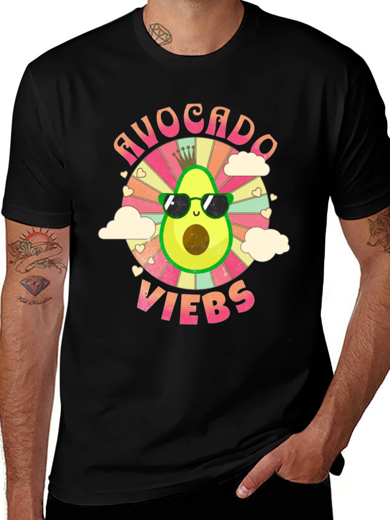 Avocado Vibes Graphic Tee