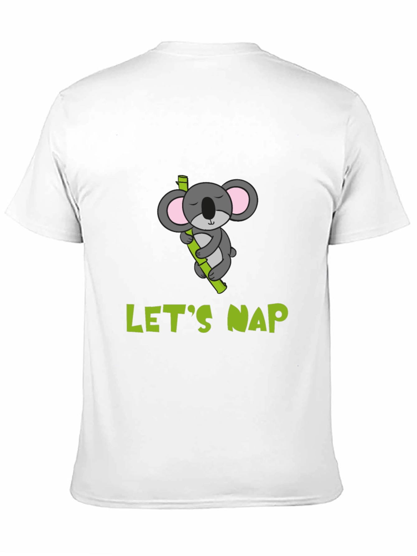 Lets Nap Koala T-Shirt - Comfy Cotton Tee