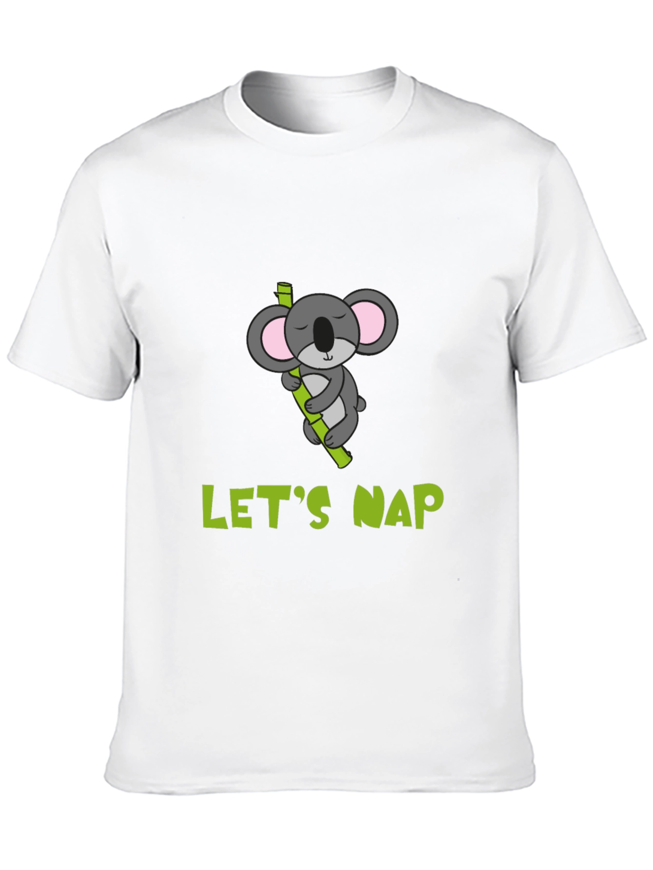 Lets Nap Koala T-Shirt - Comfy Cotton Tee