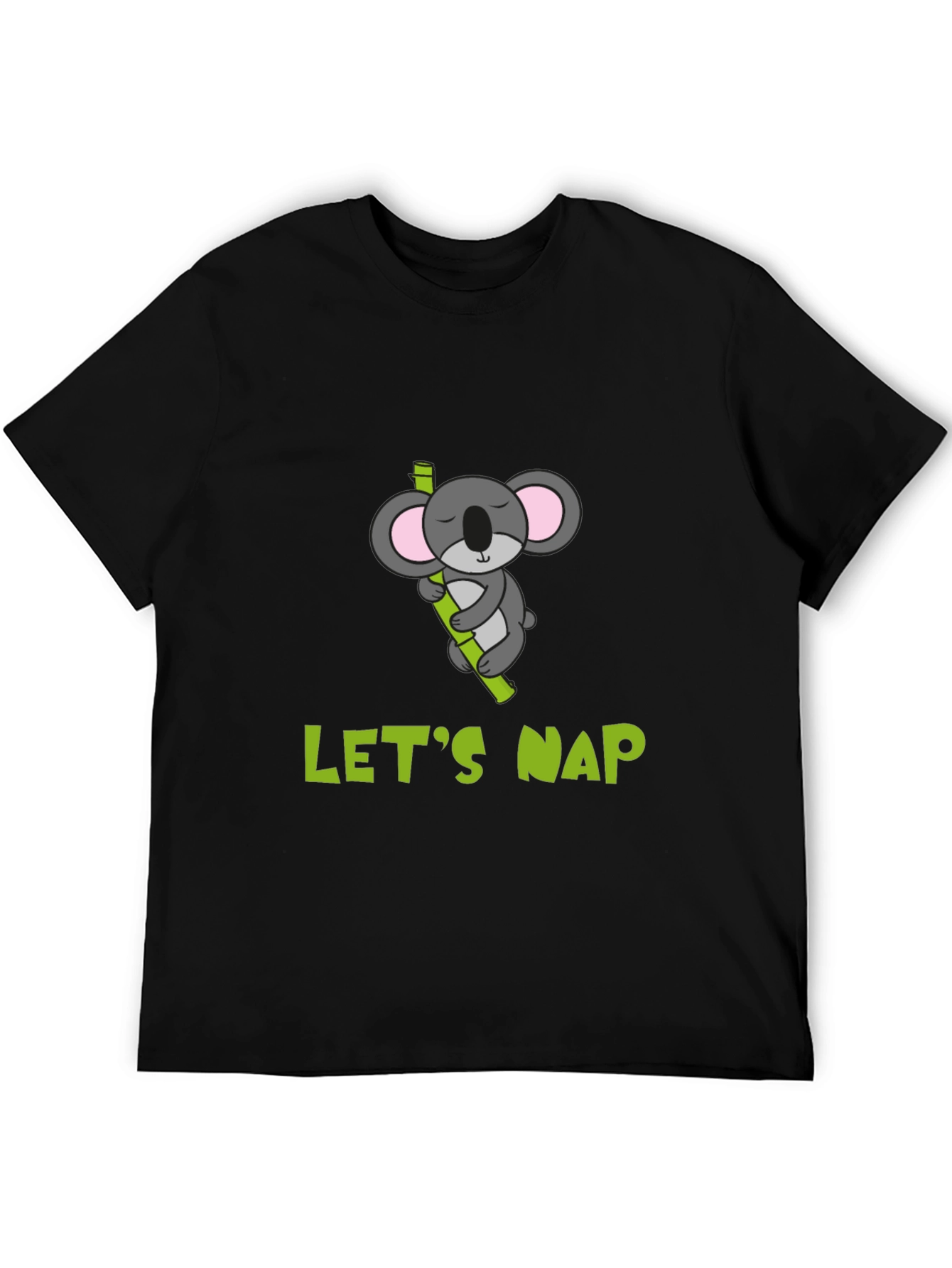 Lets Nap Koala T-Shirt - Comfy Cotton Tee