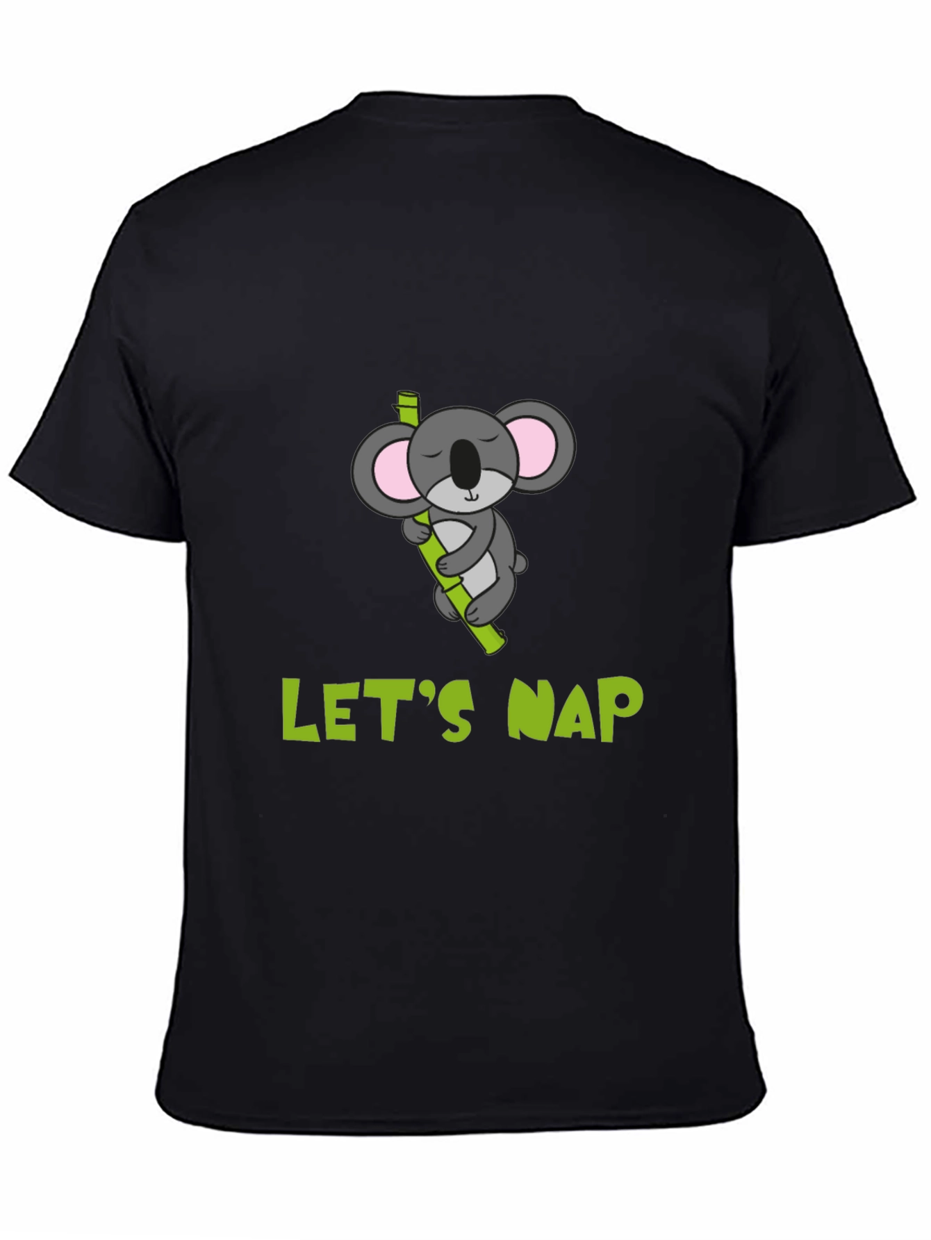 Lets Nap Koala T-Shirt - Comfy Cotton Tee