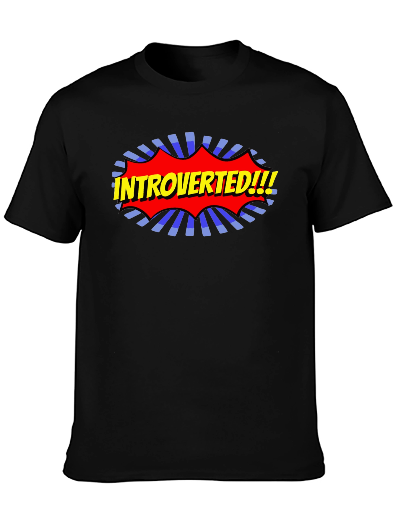 Introverted Comic Style T-Shirt